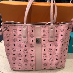 Mcm reversible tote